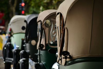 Close-up of illuminated lighting equipment