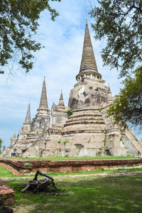 View of a temple