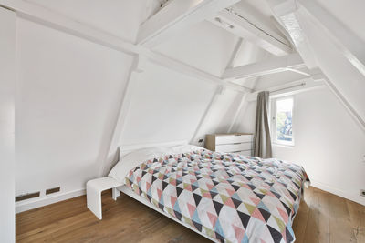 View of bed in bedroom