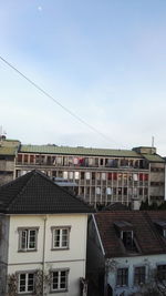 Residential buildings against sky