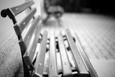 Close-up of hand on stage