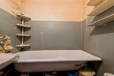 Abandoned bathroom at home