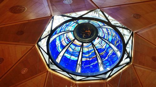 Low angle view of ceiling