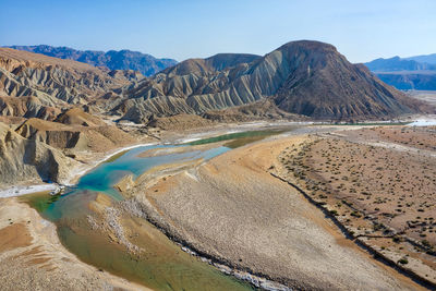 Qeshm island in the straight of hormuz, southern iran, taken in january 2019 taken in hdr