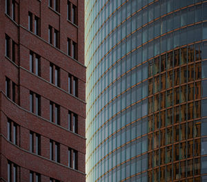 Low angle view of modern building