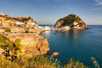 San angelo, on ischia, island in the mediterranean sea, italy