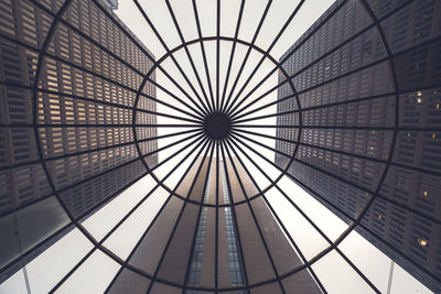 Low angle view of ceiling