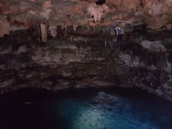 Scenic view of cave