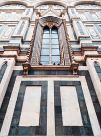 Low angle view of ornate building