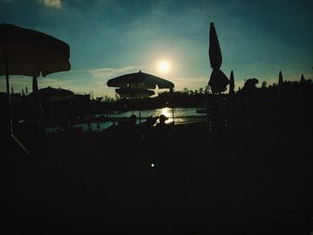 Boats at harbor
