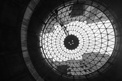 Low angle view of ceiling