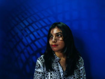 Portrait of mid adult man