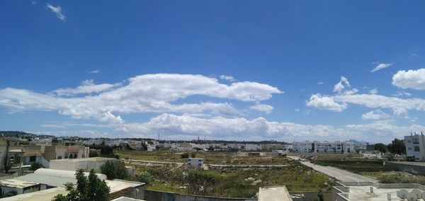 View of cityscape against sky