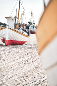 Boat in sea