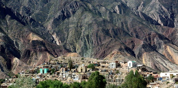 Panoramic view of buildings in city