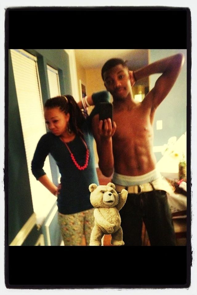 Me, my sis and TED!!! df lmao