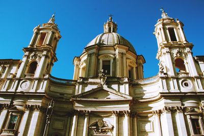 Low angle view of building against sky