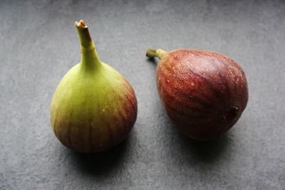 Close-up of fruits on table