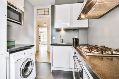 Interior of kitchen at home