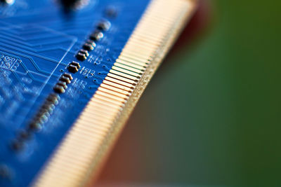 Close-up of piano keys