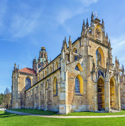 Church of the assumption of the virgin mary in abbey of kladruby, czech republic