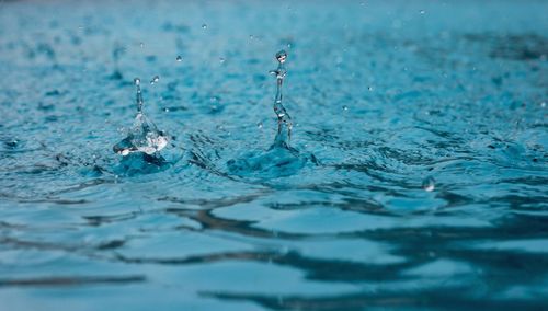 Close-up of rippled water