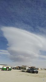 View of road against sky