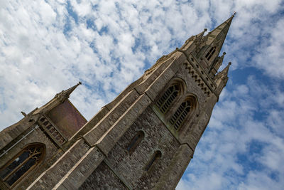 Low angle view of historical building against sky