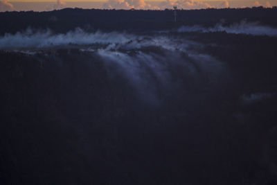 Scenic view of sky during sunset