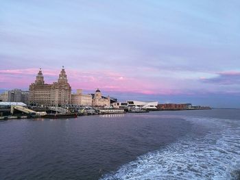 City at waterfront