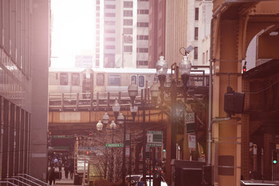 Street amidst buildings in city