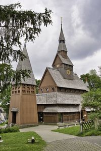 Exterior of building against sky