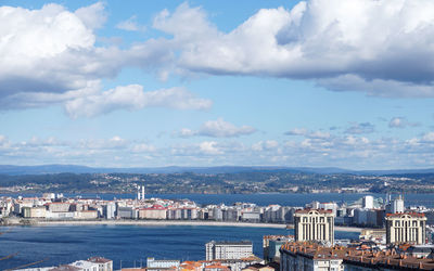 Cityscape against sky