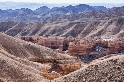 Charyn canyon national nature park in kazakhstan