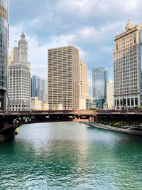 View of buildings in city
