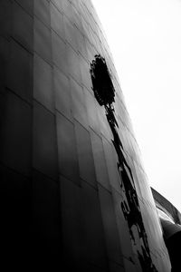 Low angle view of building against clear sky