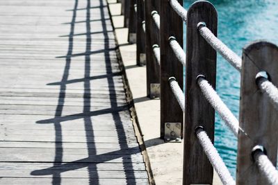 Boardwalk by sea