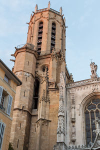 Low angle view of cathedral against sky