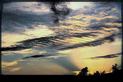 Scenic view of dramatic sky