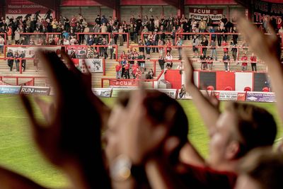 Group of people in the background