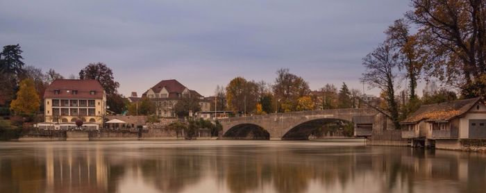 River with buildings in background