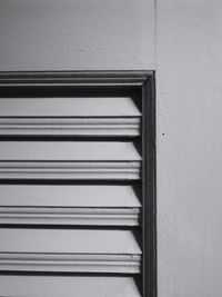 Full frame shot of window on wall
