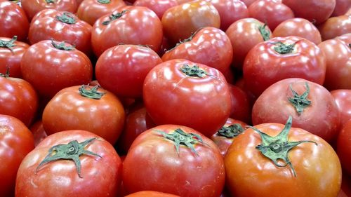 Full frame shot of tomatoes