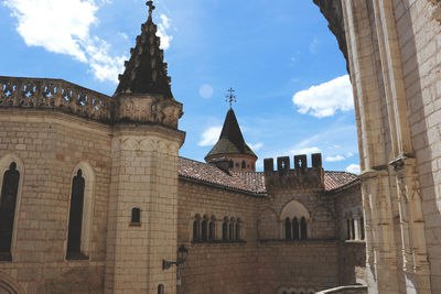 Low angle view of cathedral against sky