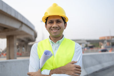 Portrait of a smiling young man