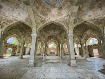 Corridor of historic building