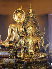 Close-up of statue