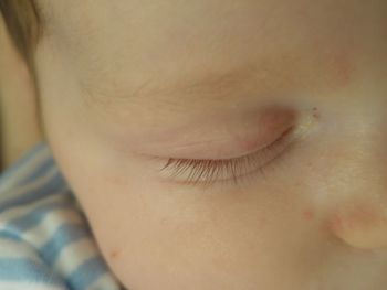 Close-up of baby