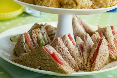 Close-up of food in plate