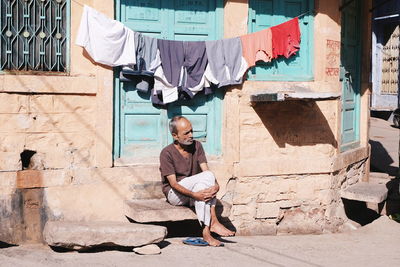Full length of a young woman